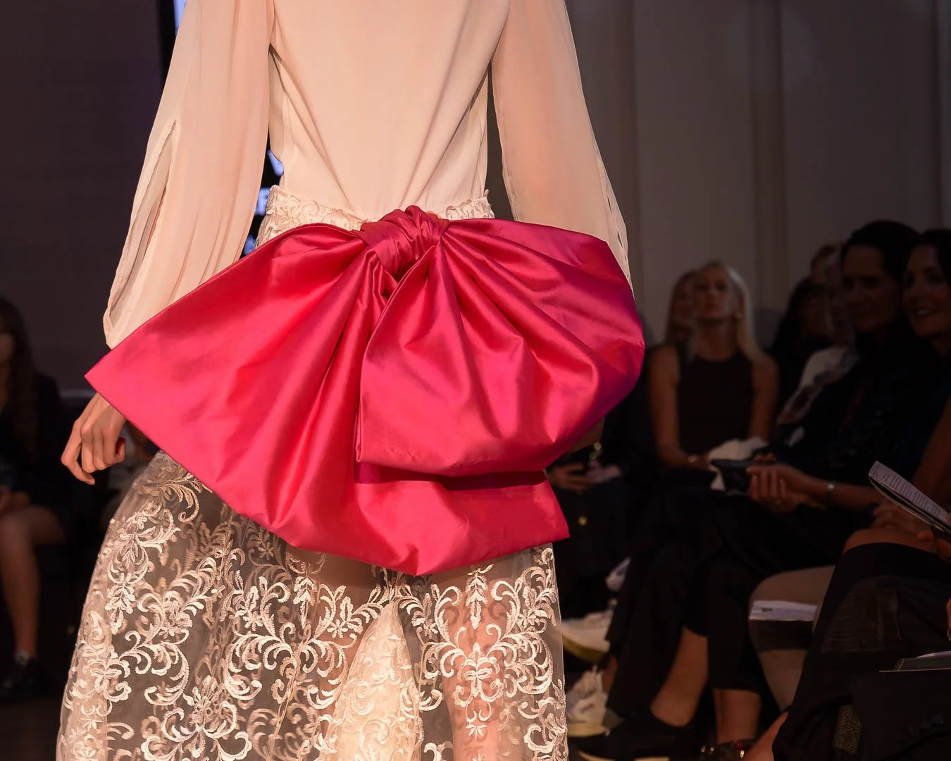 Fashion details at VZ Perfection couture fashion show at London Fashion Week 2025 by VZ official photographer Sian T. Photography