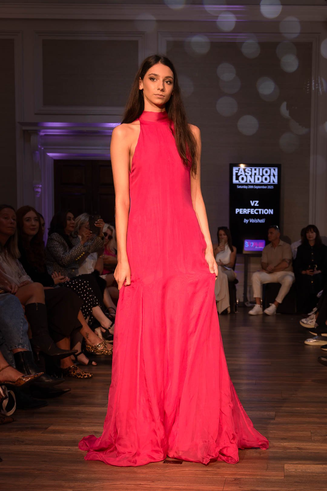 VZ Perfection couture fashion show at London Fashion Week 2025 by Surrey fashion photographer Sian T. Photography