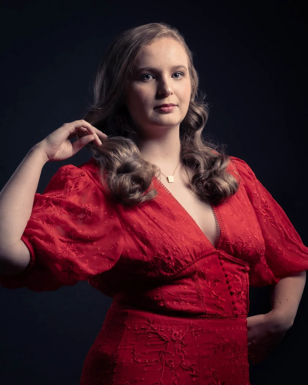 Studio portrait for confidence boosting with Sian T Photography in Surrey and Sussex