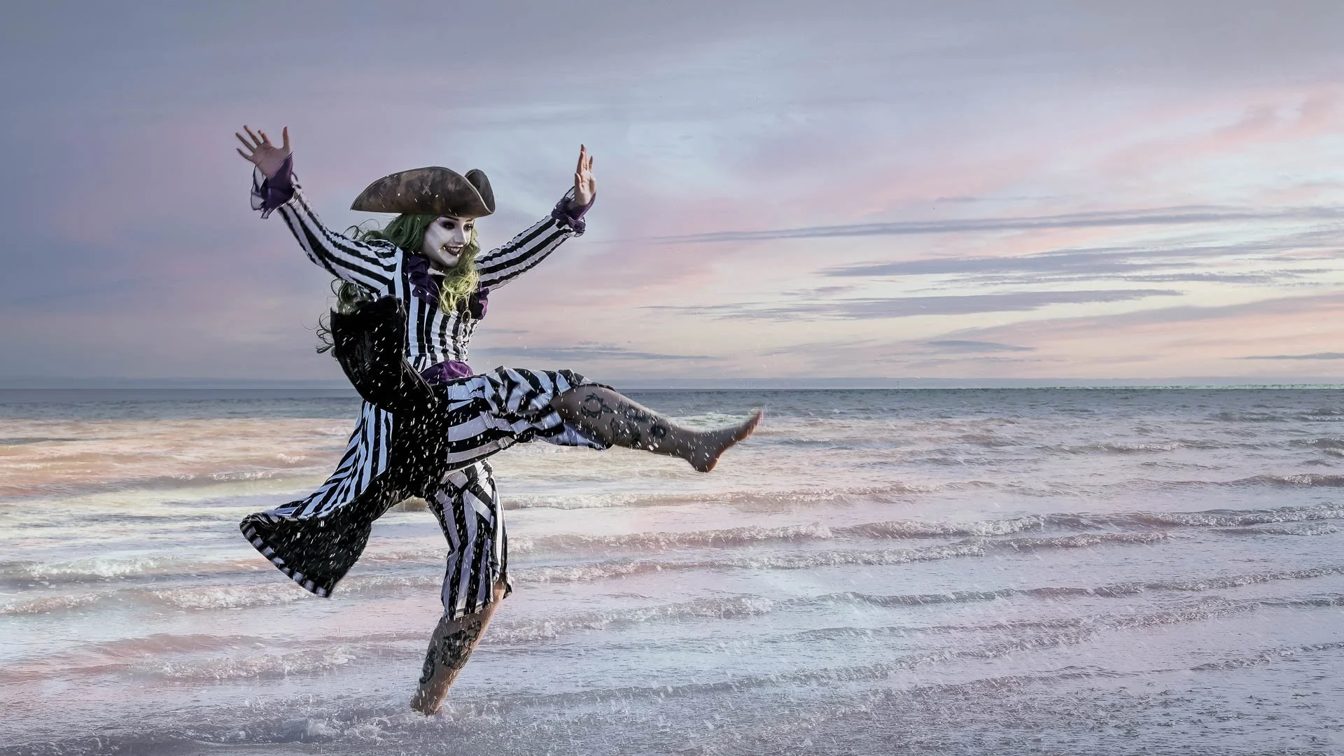 On Location cosplay model photography by Snake, Star & Skull Photography