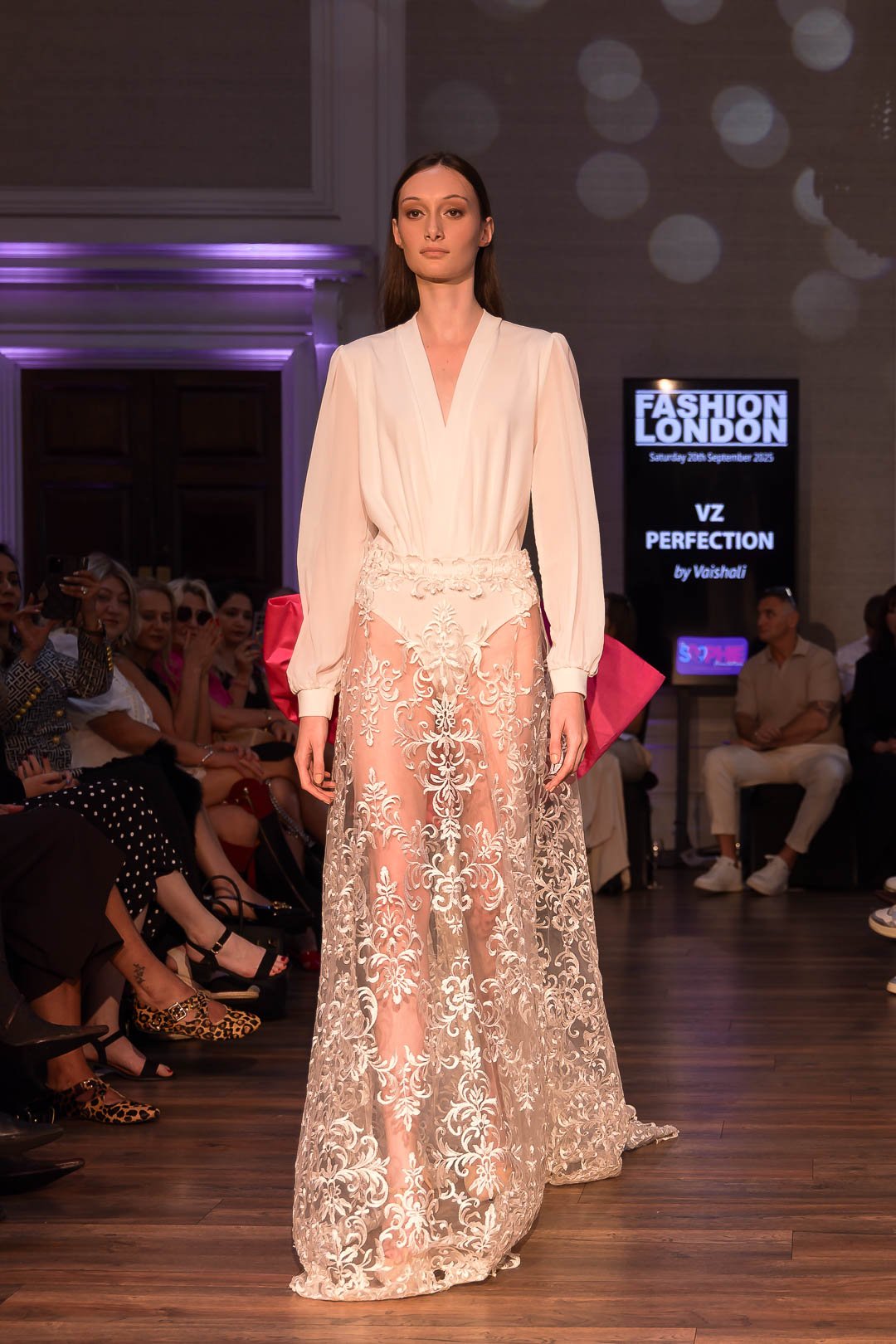 VZ Perfection couture fashion show at London Fashion Week 2025 by VZ official photographer Sian T. Photography