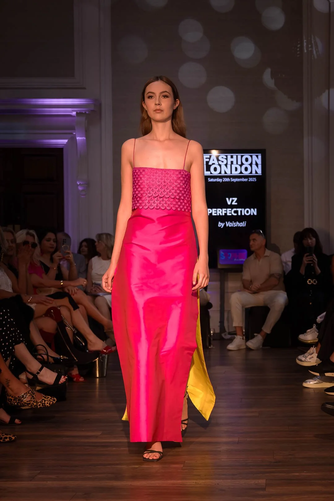 VZ Perfection couture fashion show at London Fashion Week 2025 by London fashion photographer Sian T. Photography