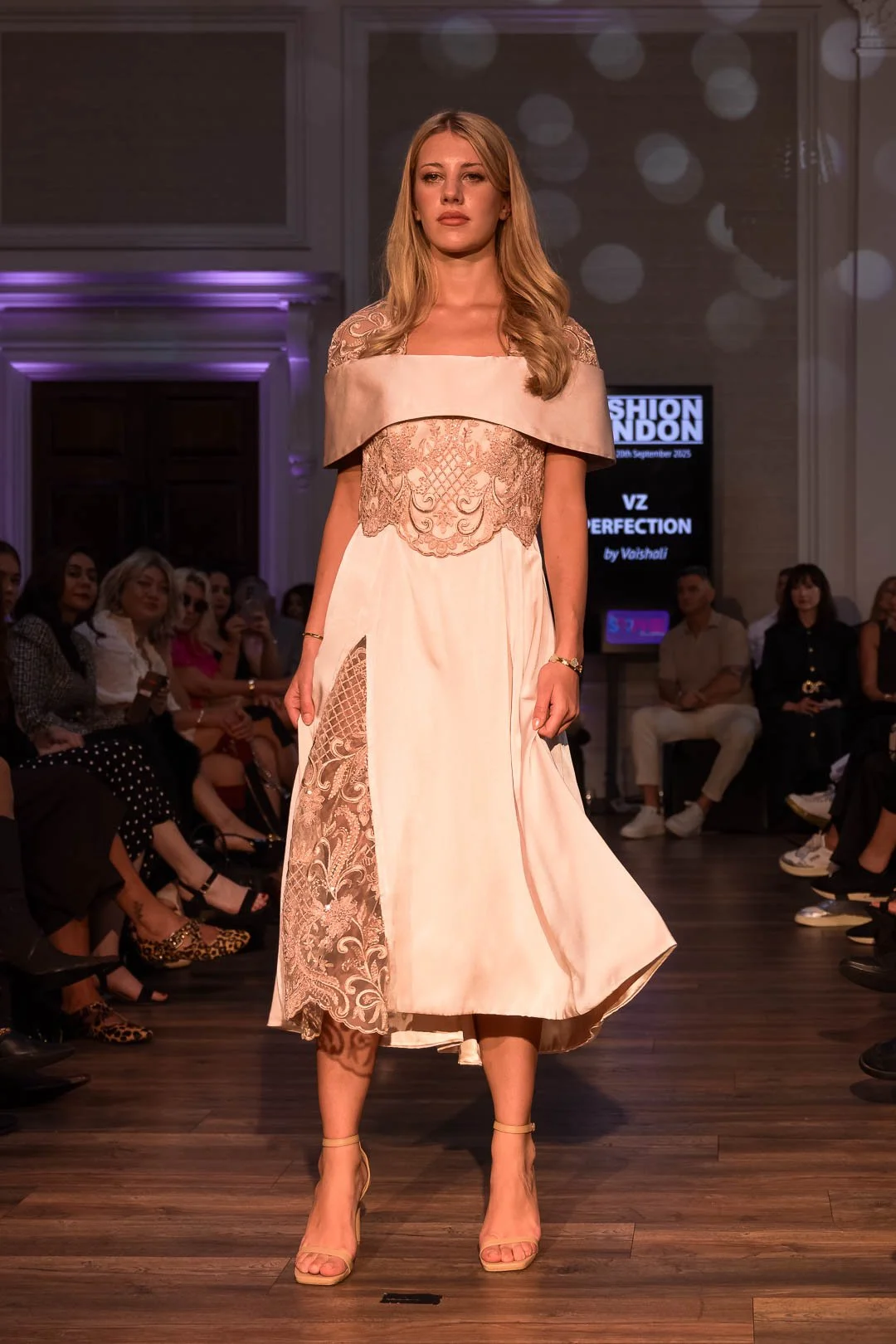 2025 couture collection by VZ Perfection shot at London Fashion Week 2025 by fashion photographer Sian T. Photography