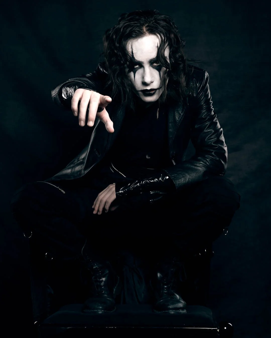The Crow, Eric Draven cosplayer photography in Surrey, UK