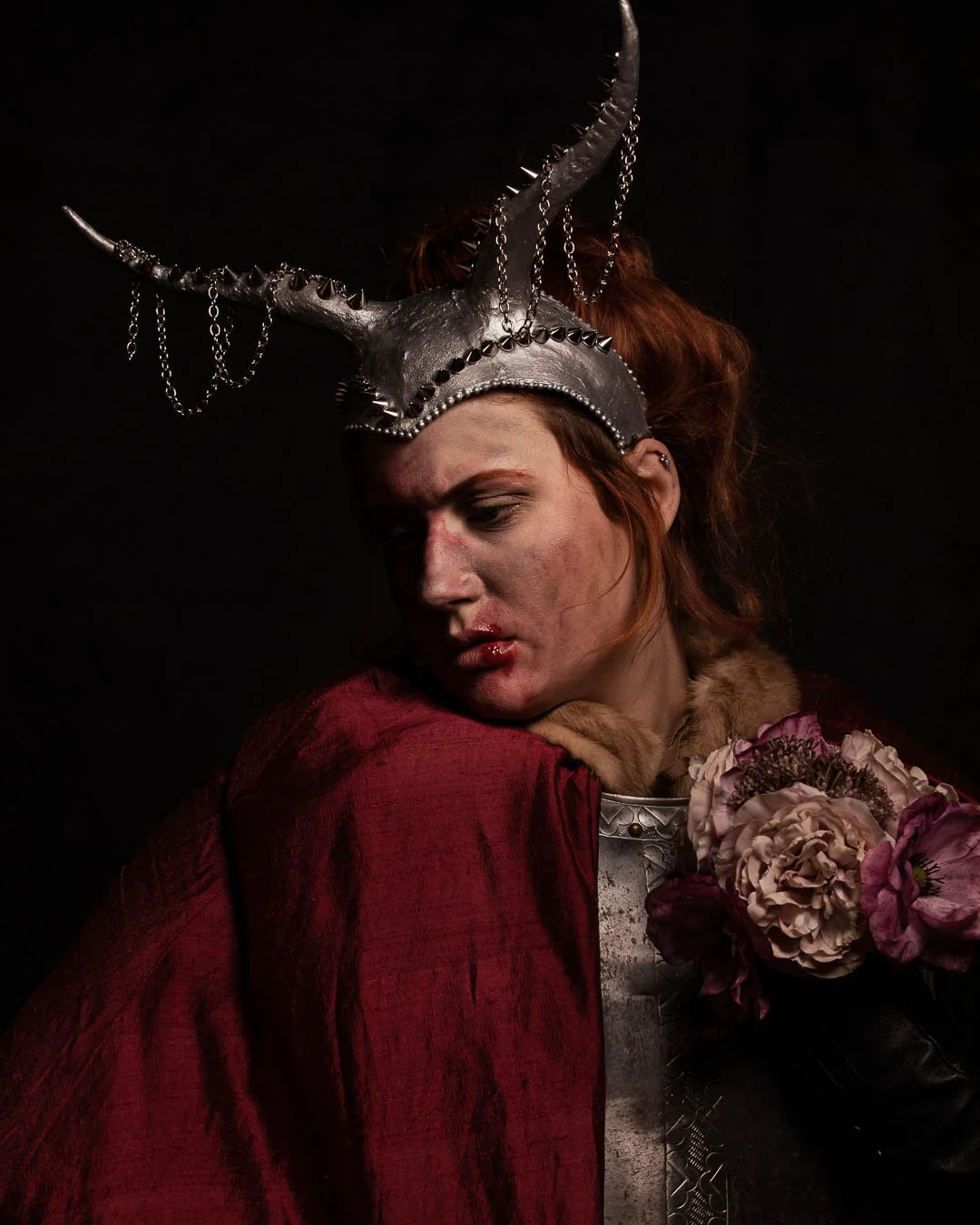 Cosplay portrait photography by Snake, Star and Skull Photography