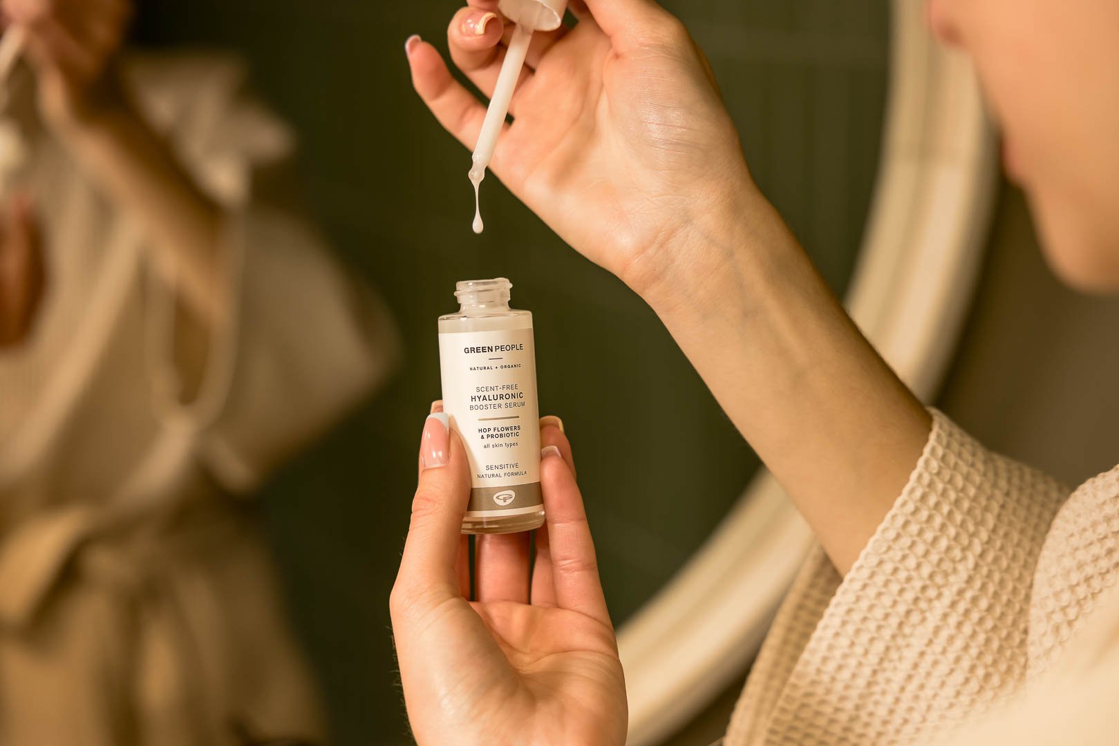 Skincare lifestyle photography for Greenpeople, Horsham, West Sussex by Sian T. Photography