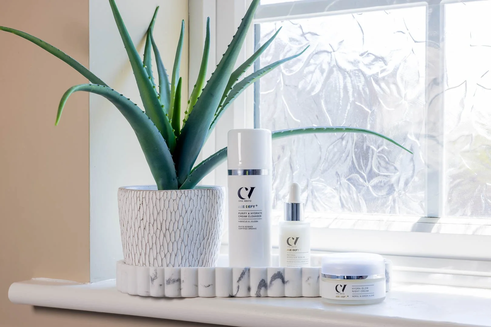 Skincare lifestyle product photography for Greenpeople, Horsham, West Sussex by Sian T. Photography