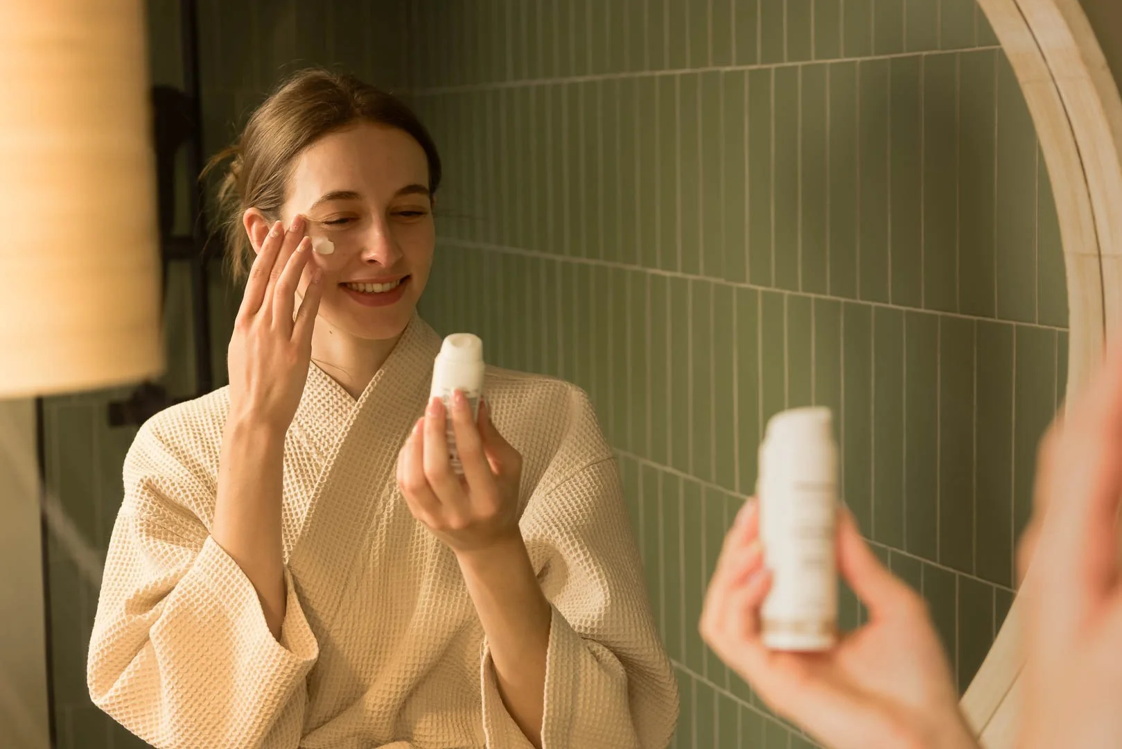 Skincare lifestyle photography for Greenpeople, Horsham, West Sussex by Sian T. Photography