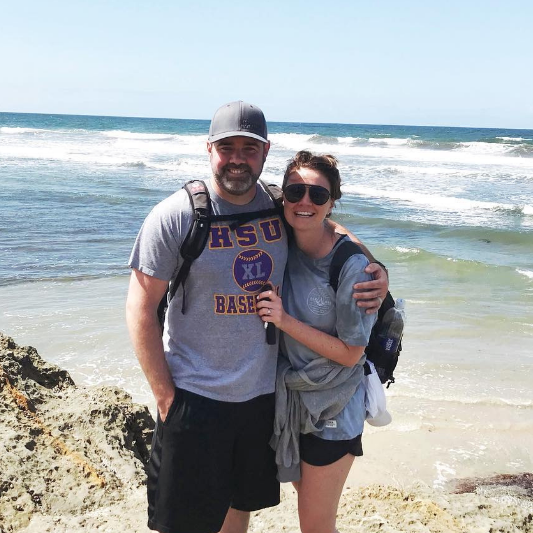 Content Expert ( Infertility/Miscarriage/Infant Loss): Kate Brooks, pictured here with her husband prior to their struggle with infertility.