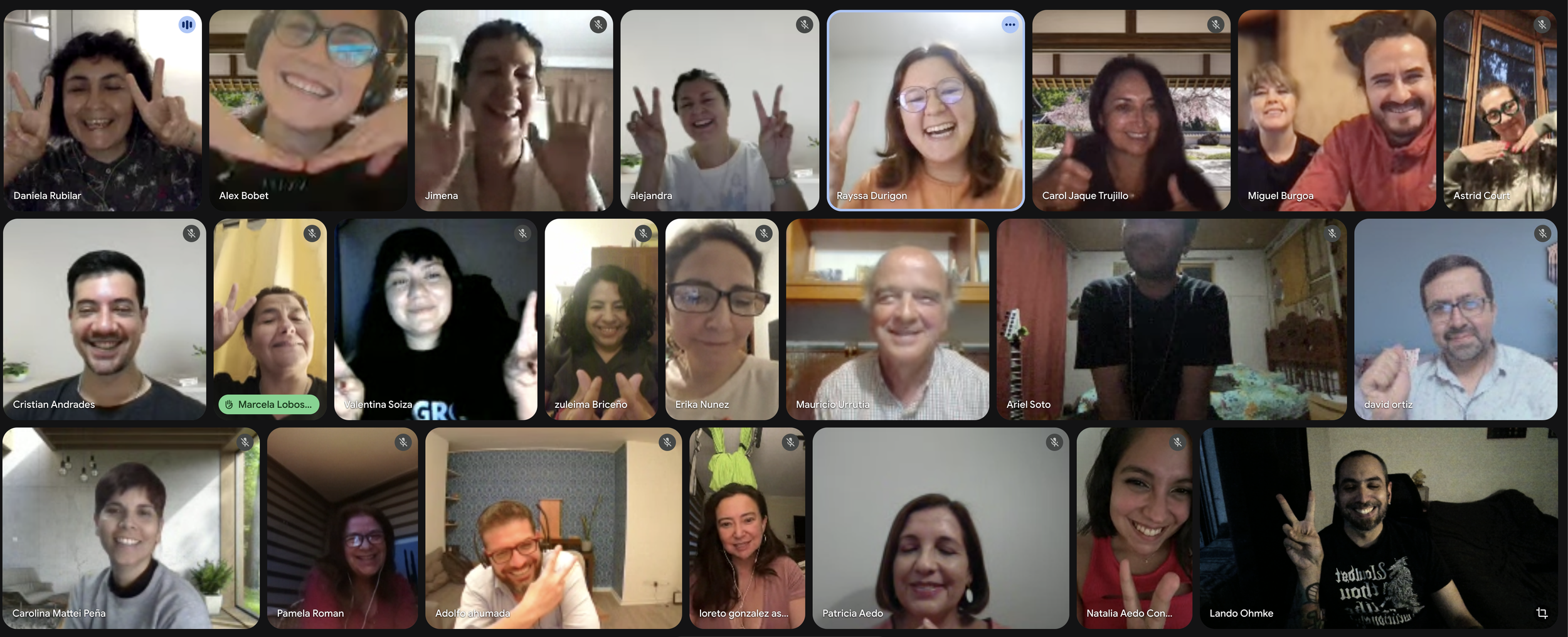 Última reunión zonal del 2025