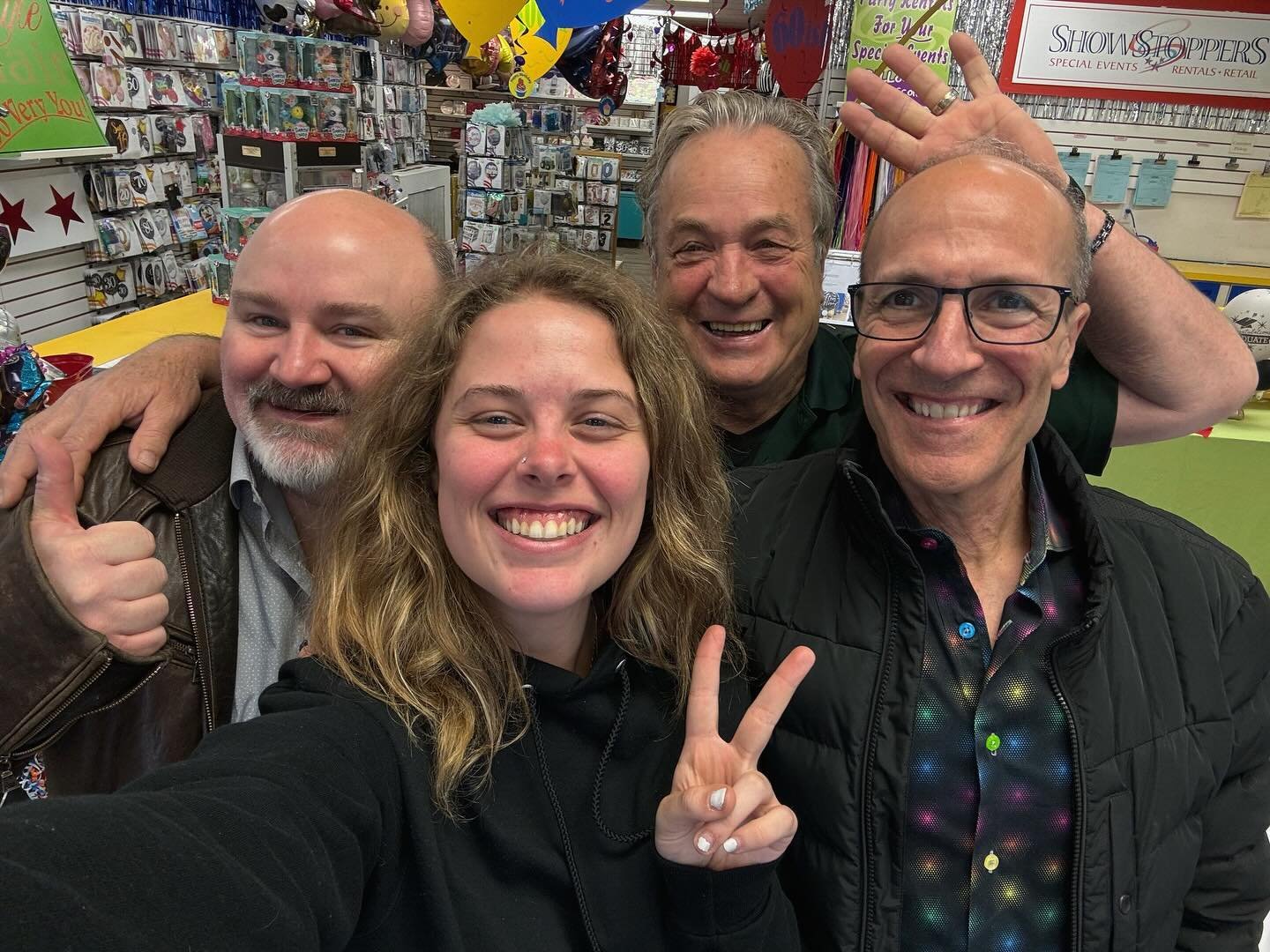 #sksnovelty #balloon #party 
Had a fun visit with Howard and Brian from SKS Novelty! Howard, as you slowly retire, know that your legacy of kindness and professionalism will continue to inspire us. May your next chapter be as rewarding as your career