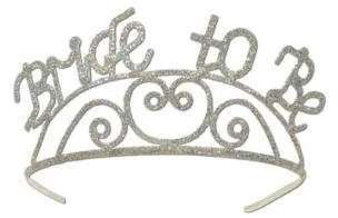Glittered Bride to be Tiara