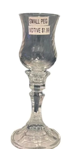 Small peg Votive