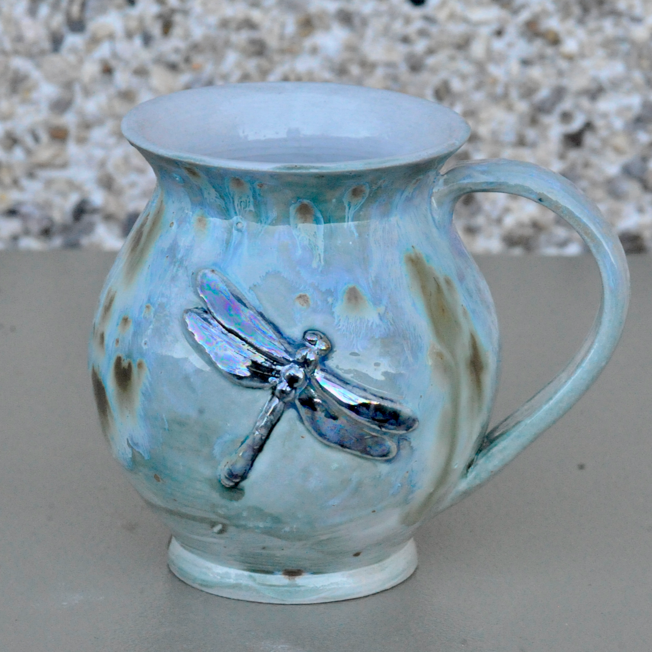 Extra Large Dragonfly  Cuddle Mug