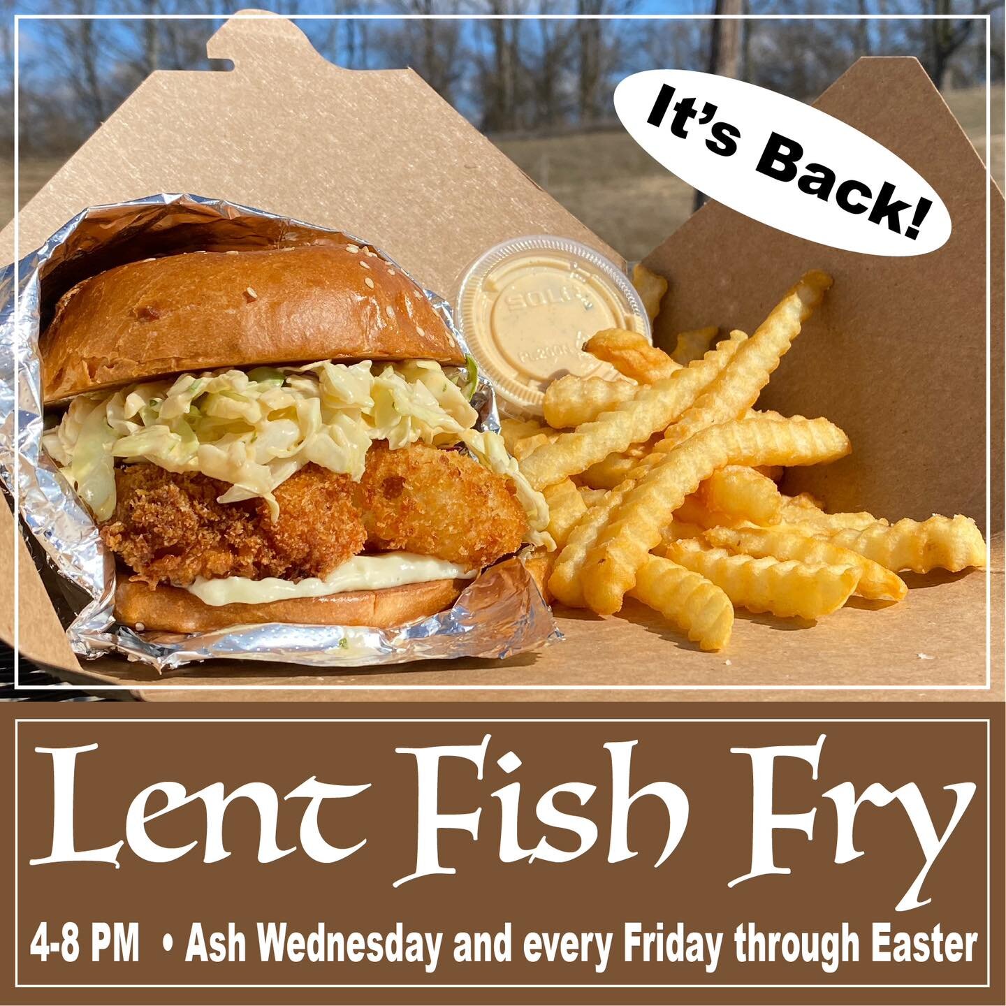 Chloe's Eatery fish sandwiches are back!  4-8 PM Ash Wednesday and every Friday till Easter!  Like previous years if they have fish left on Saturday you might be able to grab one then.

So come and enjoy the best fish fry on the Westside!  Get a beer