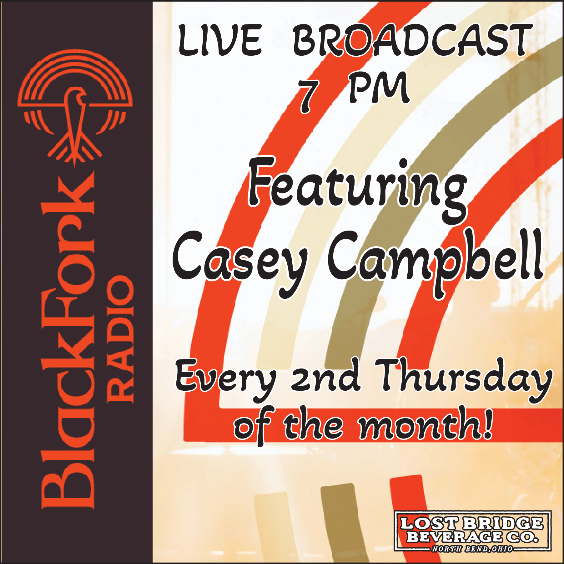 BlackFork Radio Live Radio Broadcast with Casey Campbell