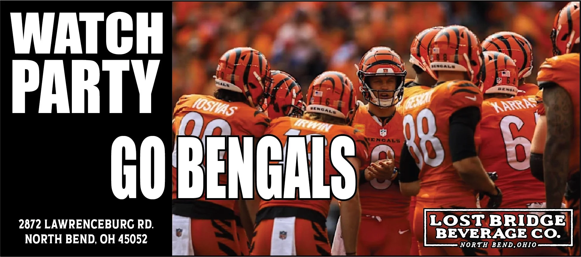 Bears vs. Bengals, November 16th, 1 PM