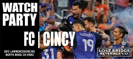 FC Cincinnati Vs Nashville Saturday, September 13, 2025 starts at 7:30 PM