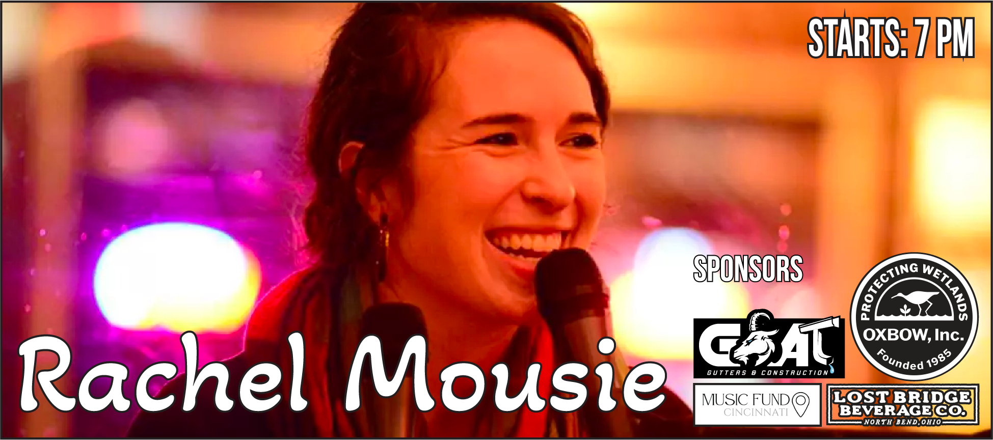 Friday, April 3, 2026 @ 7 PM