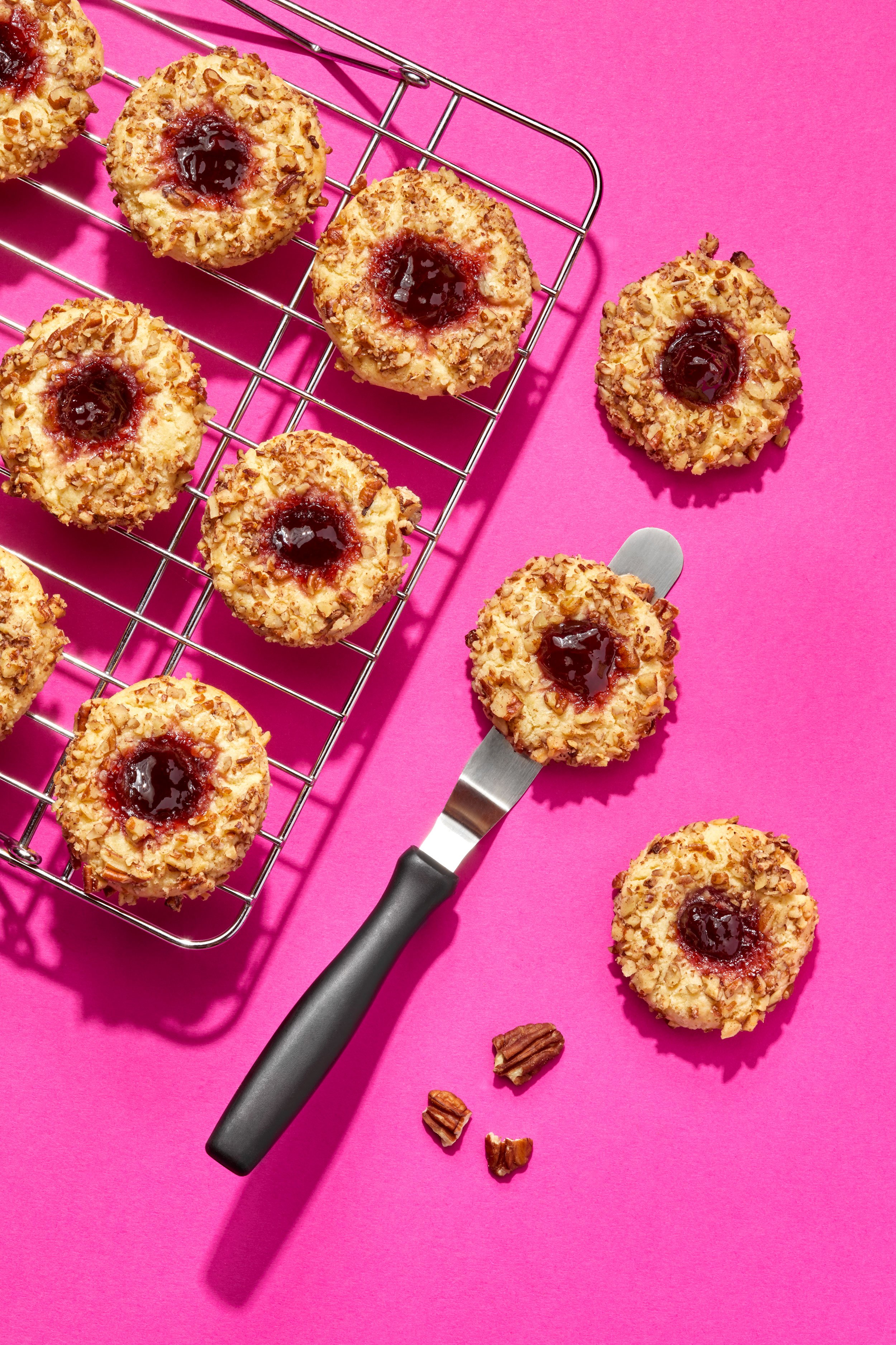 oakland-food-photographer-pecan-cookies-with-cherry-jam-rack.jpg