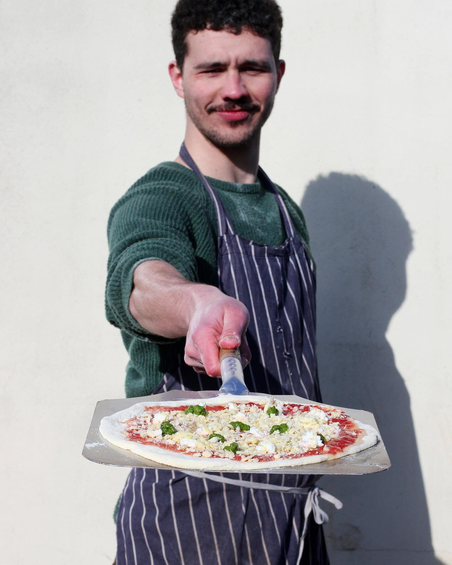 Pizza night this Friday! 

Book to eat in and chill out with us and listen to some vinyl or take away and eat in the comfort of your home! 

We serve pizza 6pm-8pm 

We have a choice of 3 pizzas 

Classic margarita 

Pesto, courgette and goats cheese