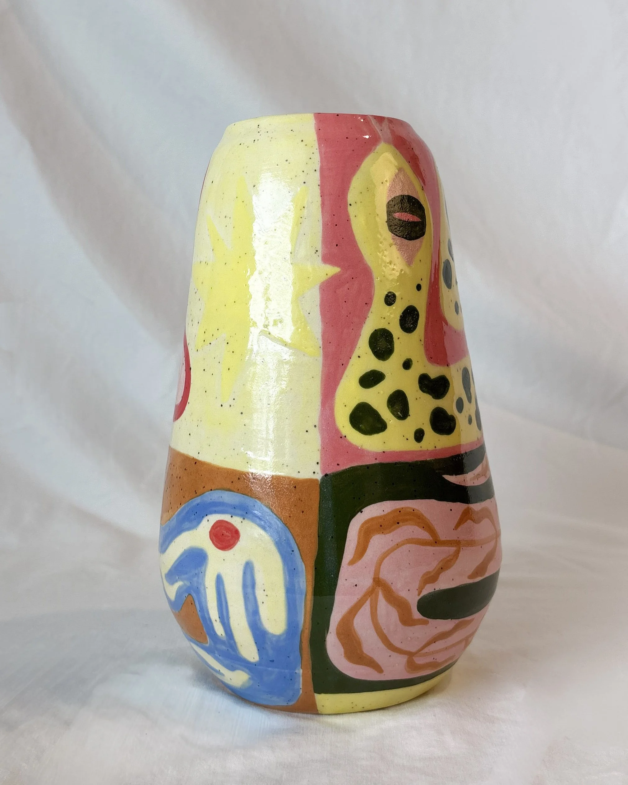 Large Snake Vase
