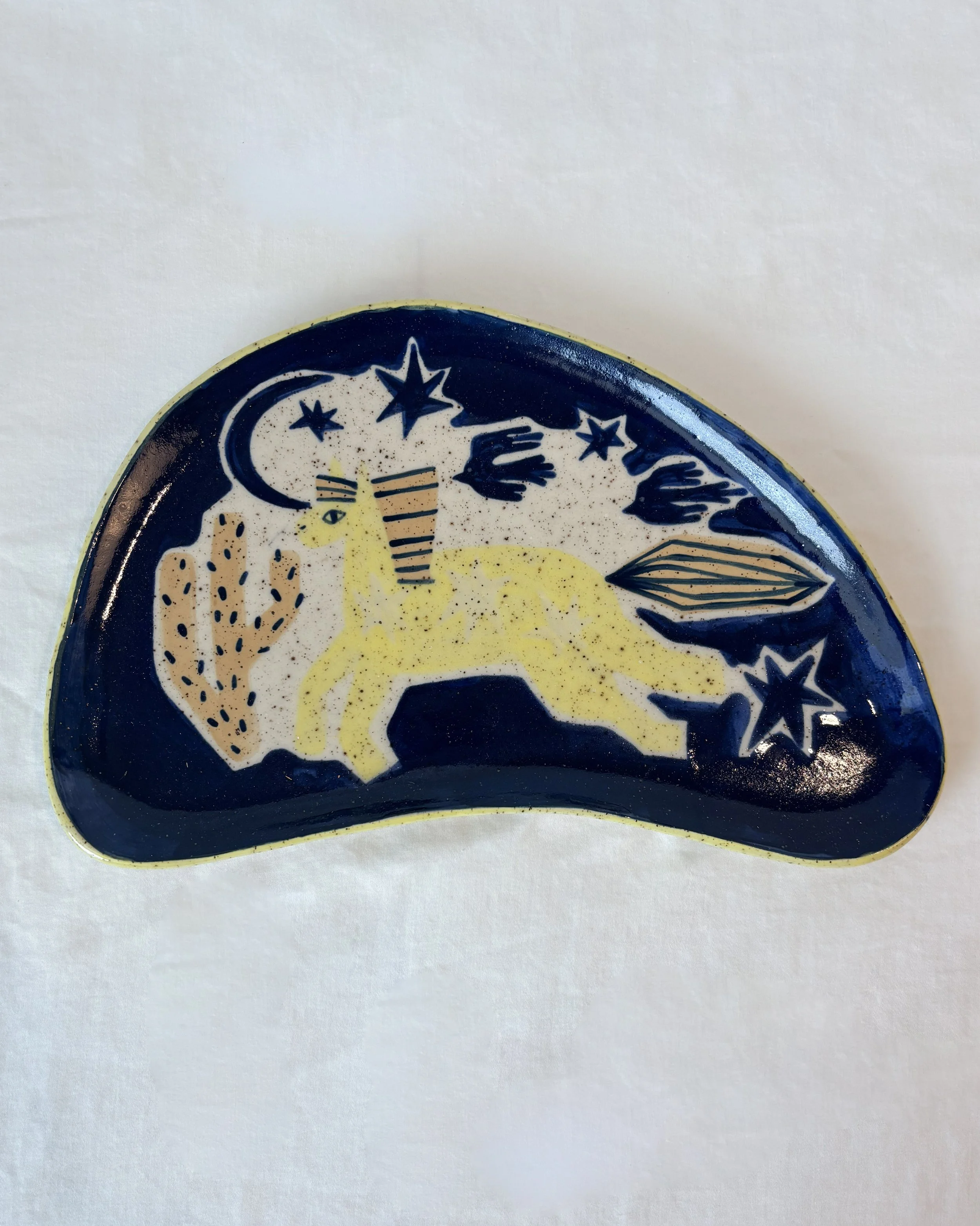 Yellow Horse Tray