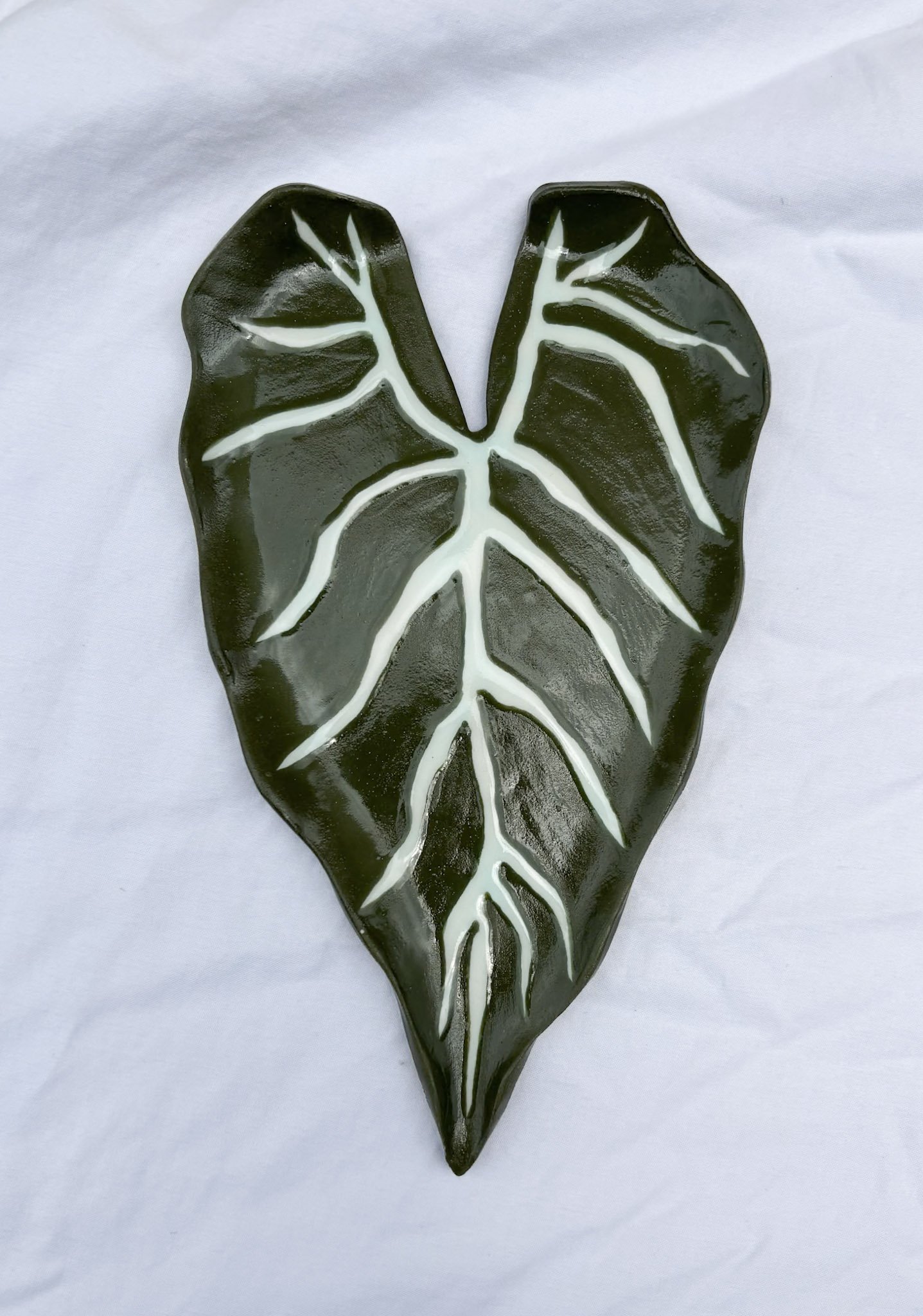 Alocasia Leaf Plate