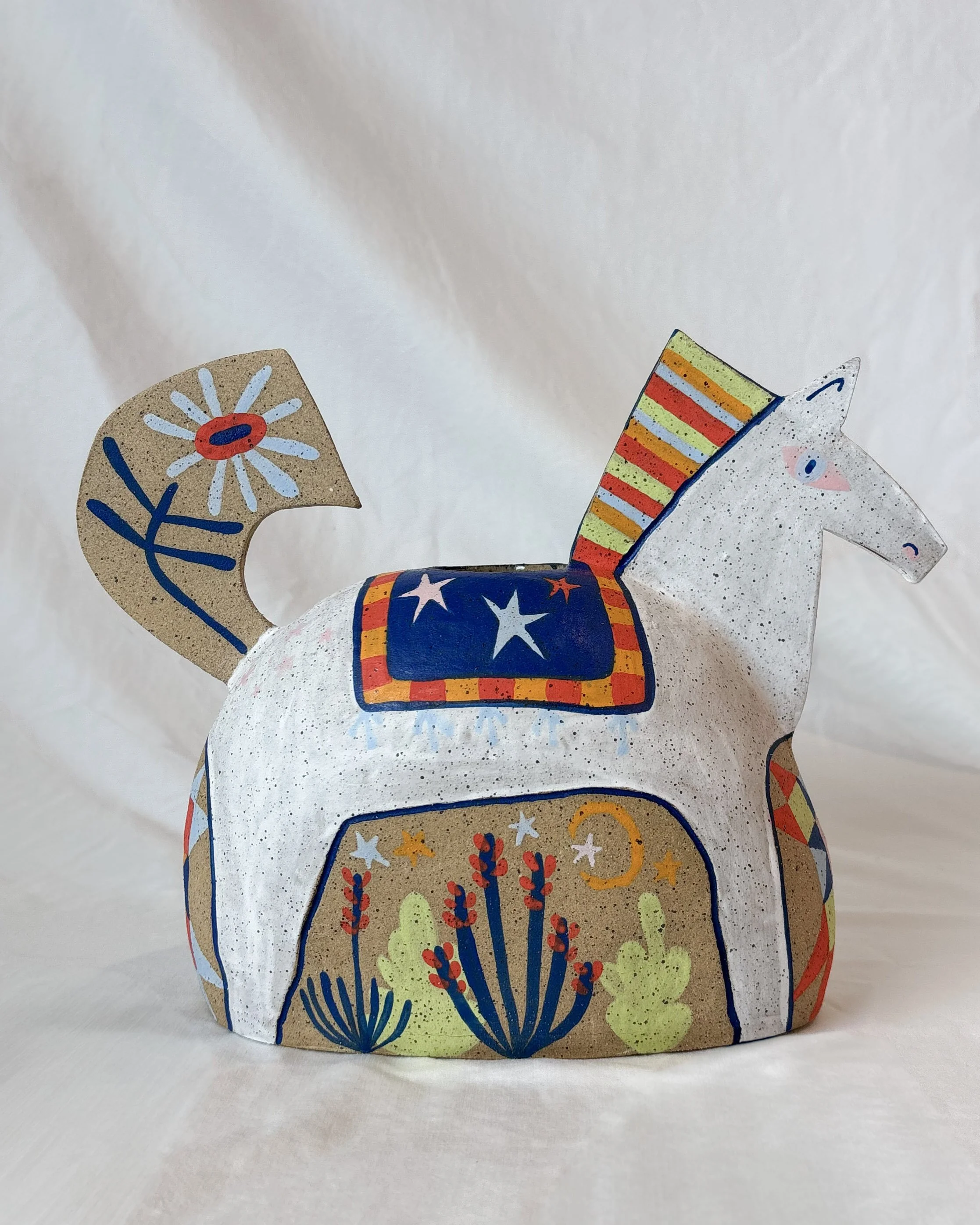 Horse Vase