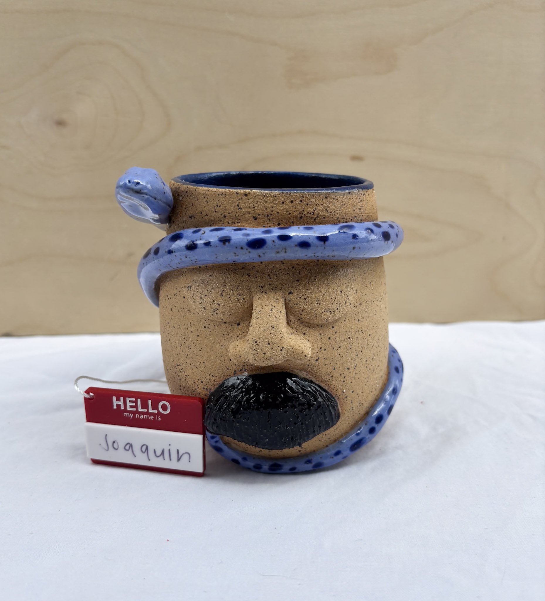 Ceramic Face Tumbler - Joaquin