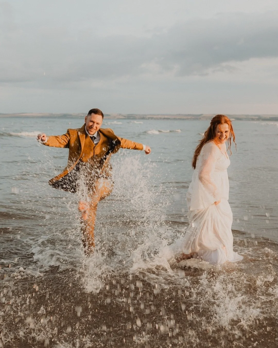 // M + J //
The most magical wedding gallery being sent out today to Martyna + Josh! 
I was in the sea, they were in the sea!
They were soaked, I was soaked!
They were happy, I was happy! 
This job is such an incredible privilege some times! 
&