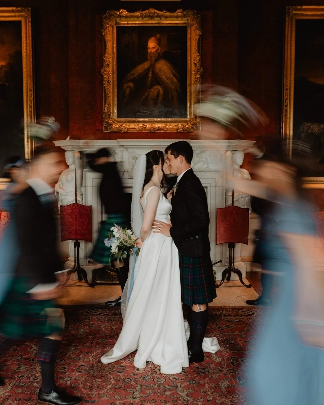 // Hannah + Iain // 
At the most magical wedding venue Hopetoun House. 
A wedding in the most magical and stunning of historic venues but so uniquely theirs and full of the personalities and FULL of fun. 
We had RAIN, a lot of it, we had surprise