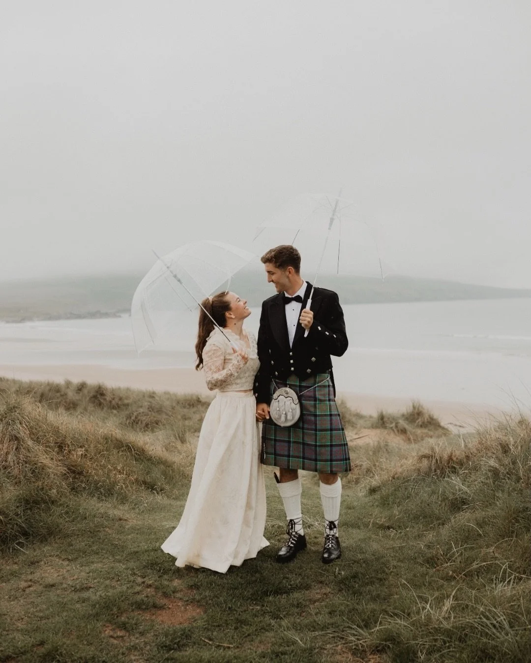 // Rain, Rain and more Rain //

Isle of Islay Wedding feat. Kirsty + Calum

&mdash;

Suppliers:

Couple: @kirstymacd &amp; @_calummcdonald
Photographer: @adamlutophotography
Venue: @islaygaelic
Caterer: @regisbanqueting
Hair Stylist: @laurielovebrida