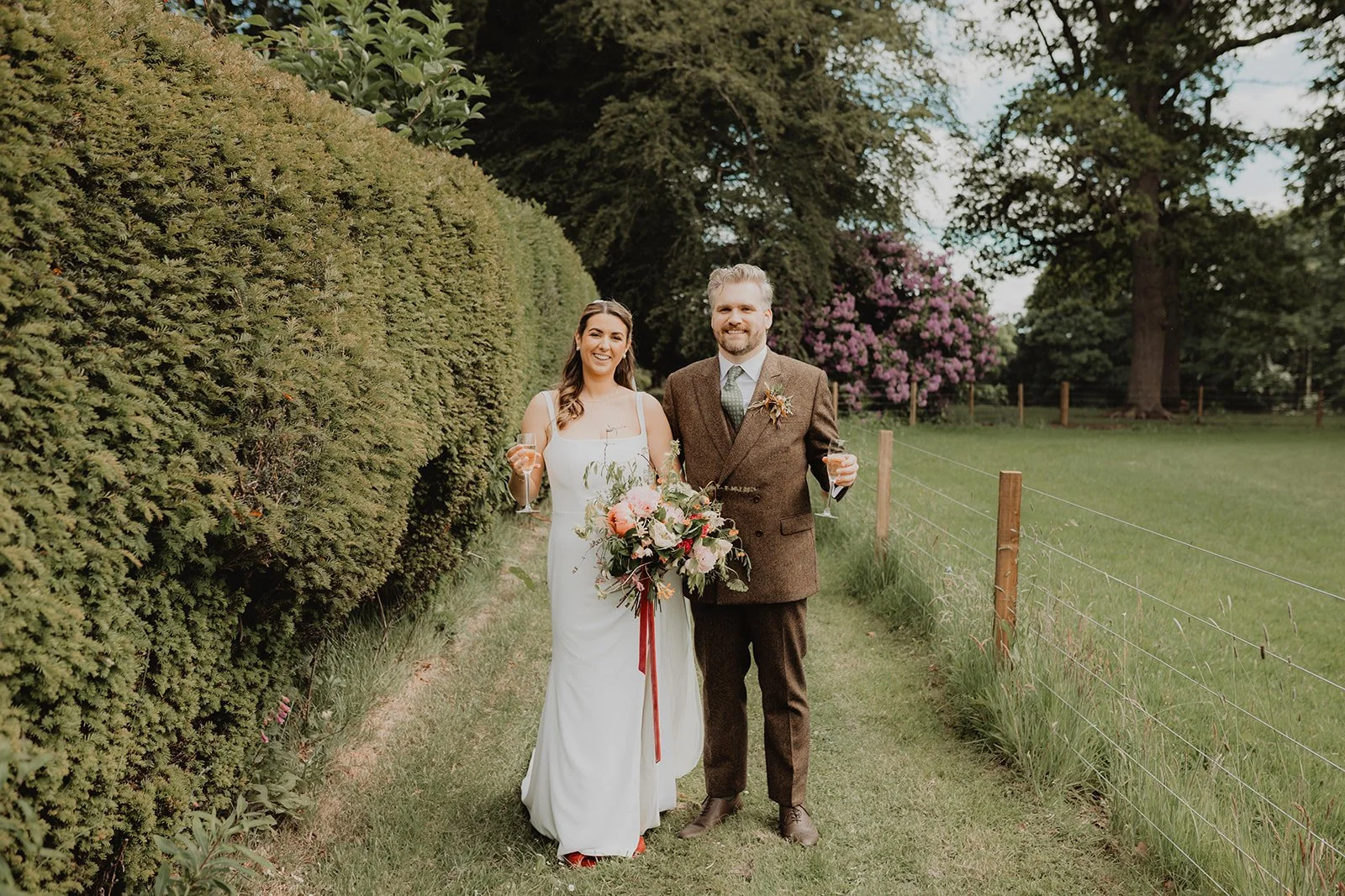 The Free Company, Balerno Wedding - Emily + Boh