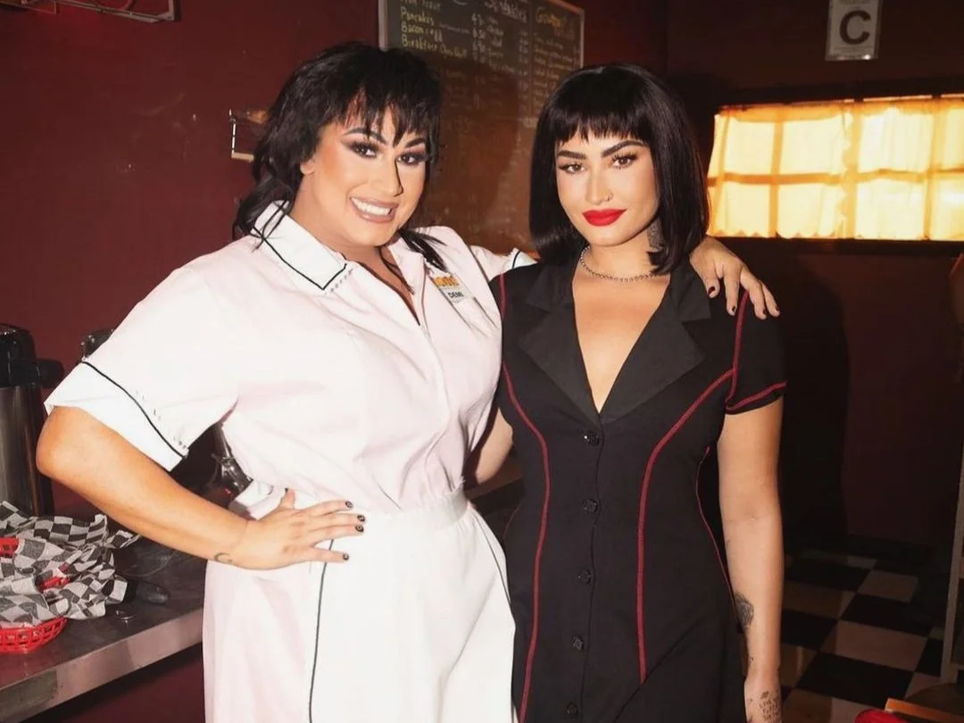 Drag Illusionist Demetria Cherry in Demi Lovato's SUBSTANCE Music Video