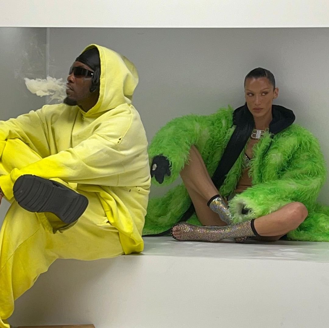 Bella Hadid is the star of the show in Offset’s new music video “CODE