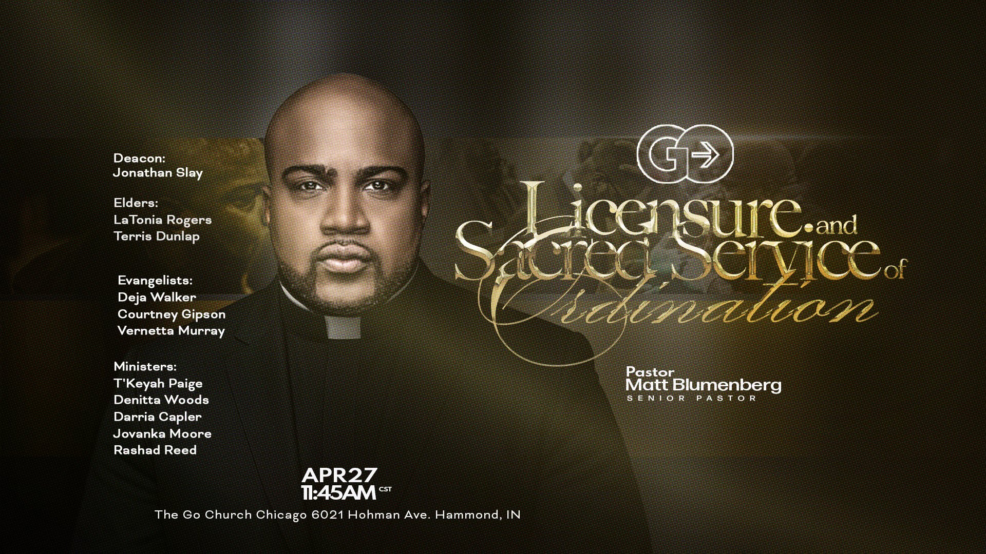 Licensure and Sacred Service of Ordination