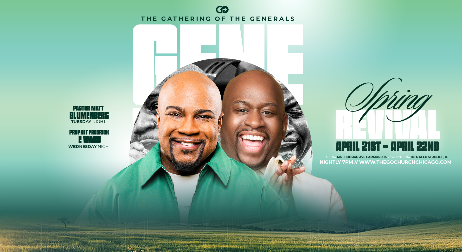 The Gathering of the Generals SPRING REVIVAL