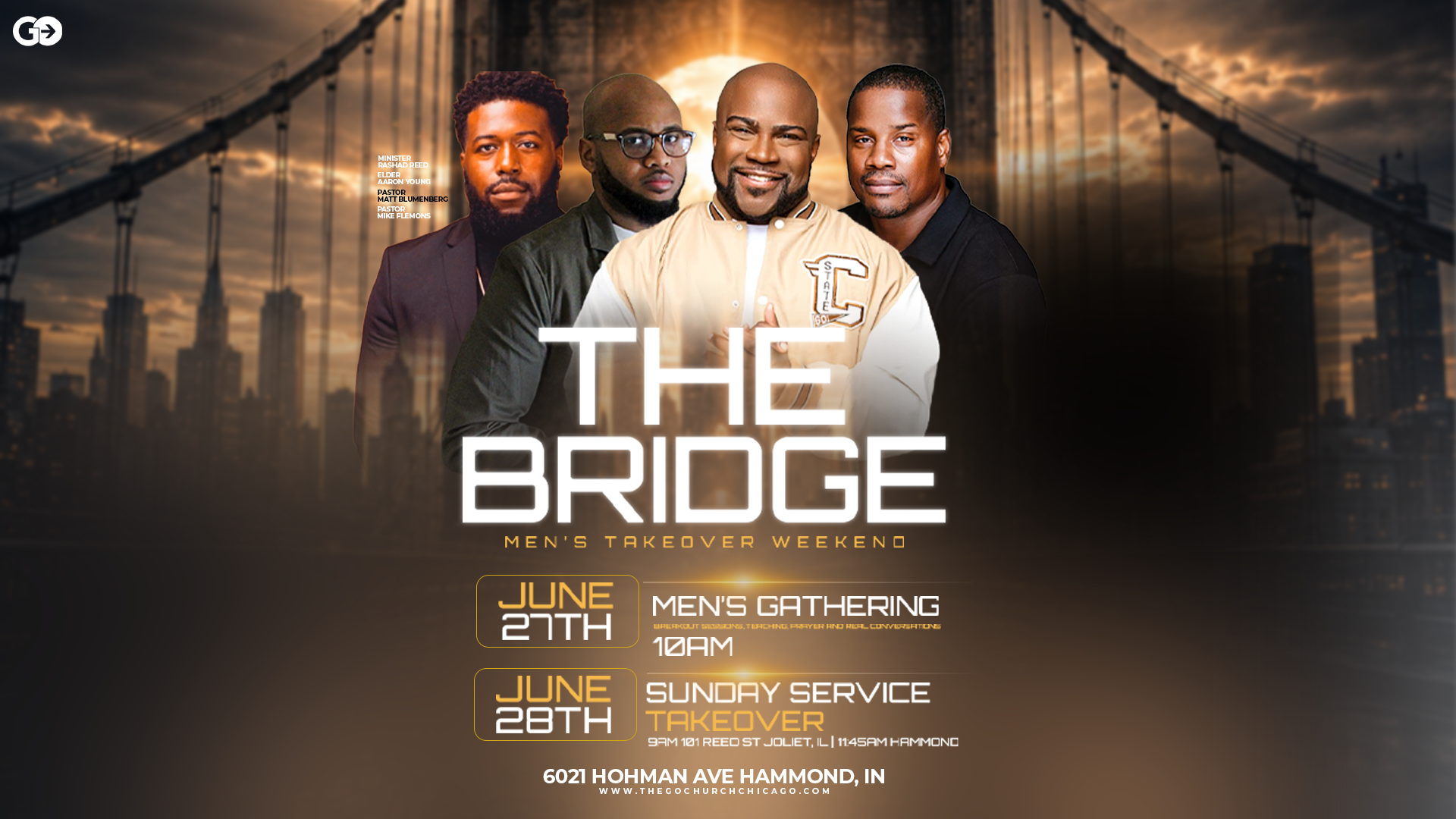 The Bridge Men's Take Over Weekend