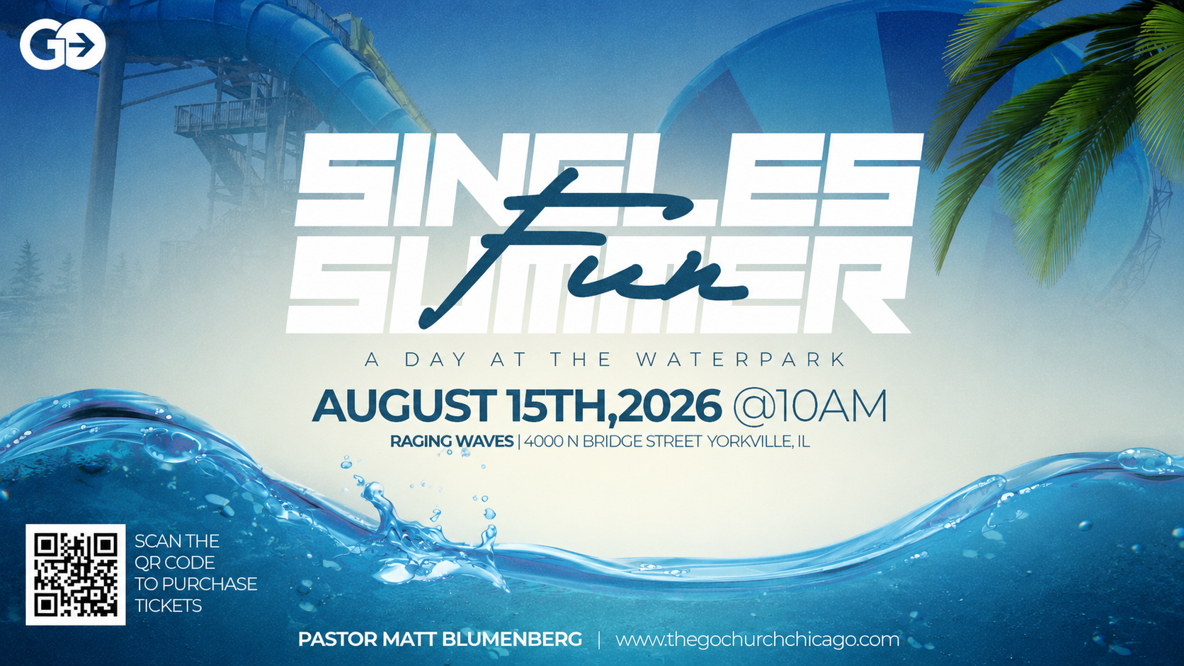 Singles Summer Fun: Waterpark Day