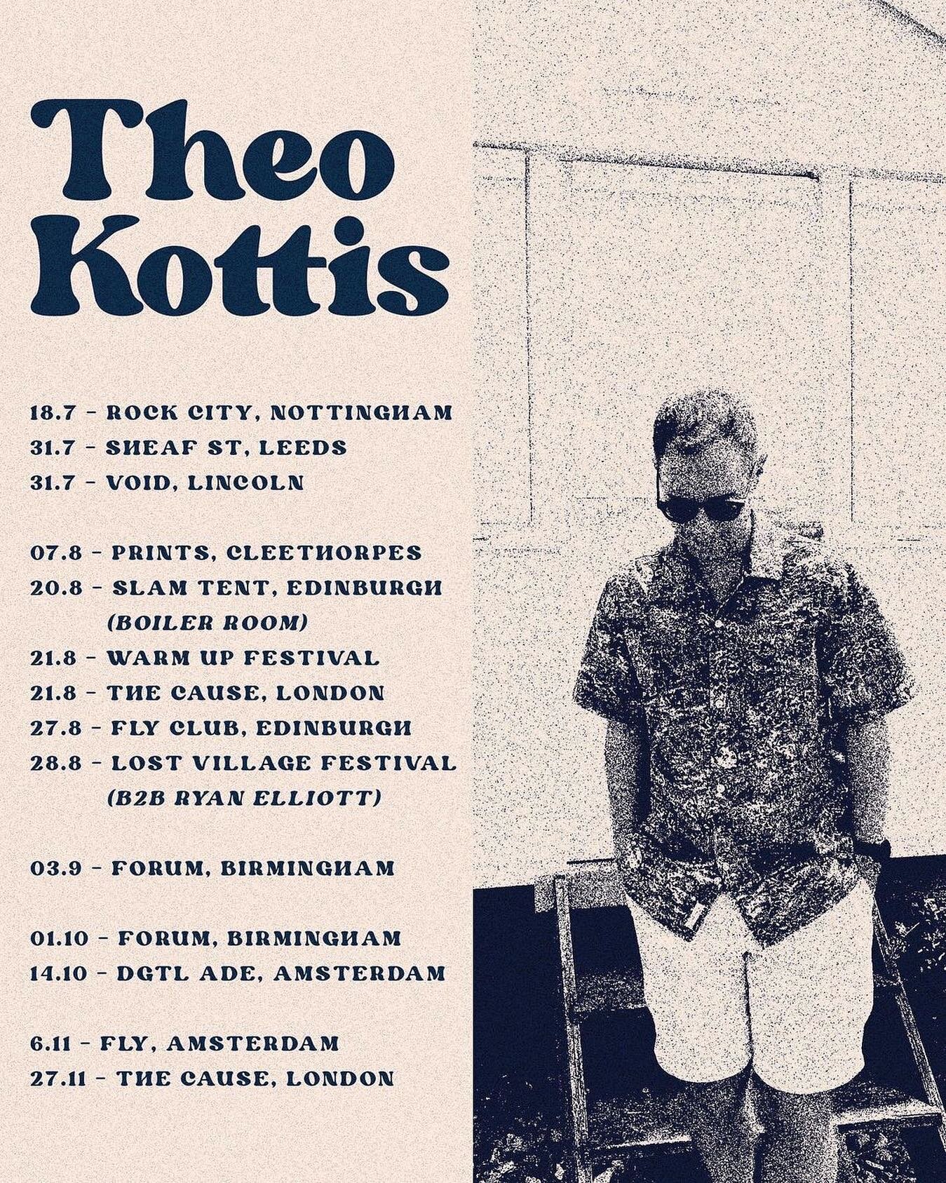 @theokottis - &ldquo;Surreal to be announcing shows again! Incredibly excited to get back to filling dancefloors but want to urge everyone to do so with caution, so we can party all year long and beyond!
⁣
We&rsquo;ve waited so long for this, so cons