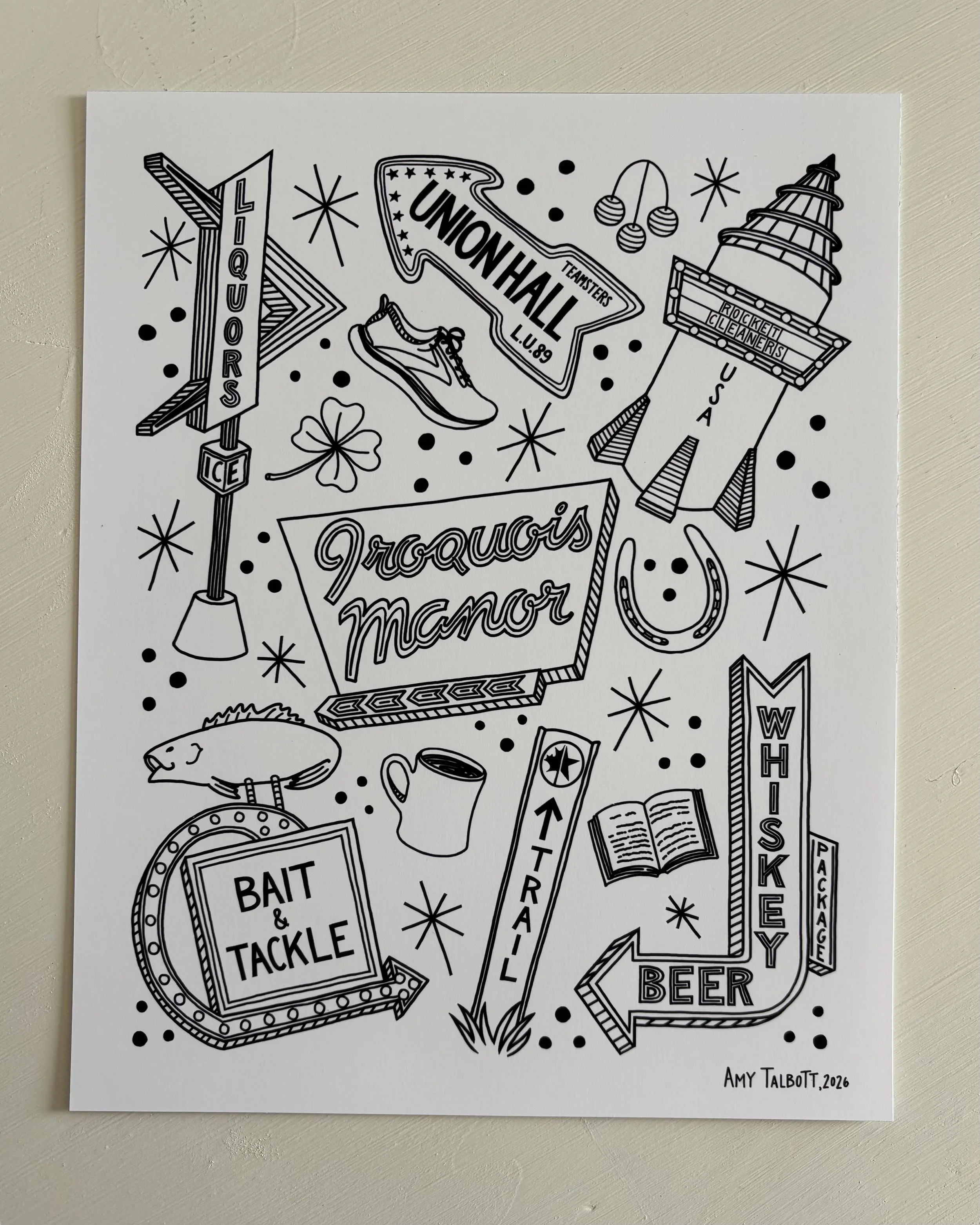South Louisville Flash Sheet, 8x10. $20.