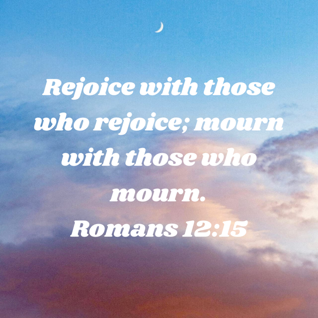 Rejoice and Mourn