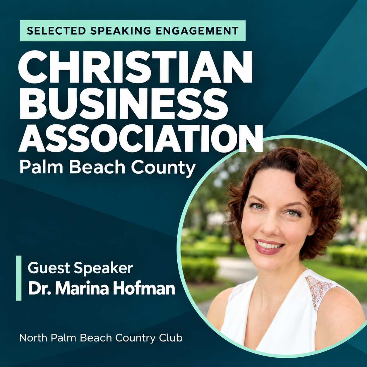 Christian Business Association, North Palm Beach Country Club