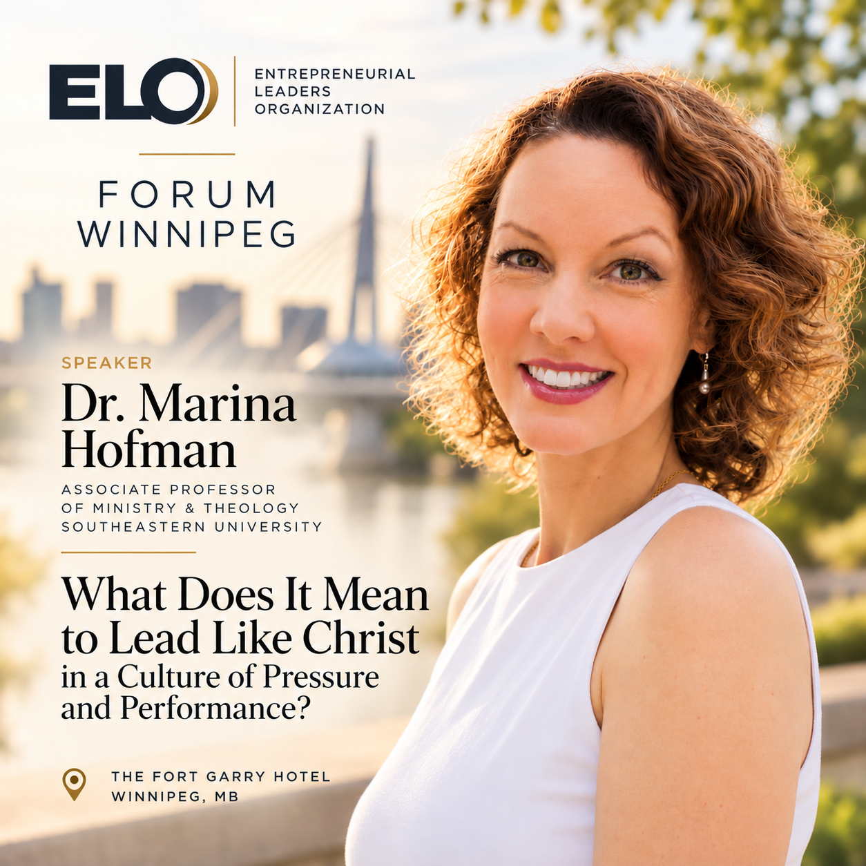 Entrepreneurial Leaders Forum, Winnipeg and Vancouver 