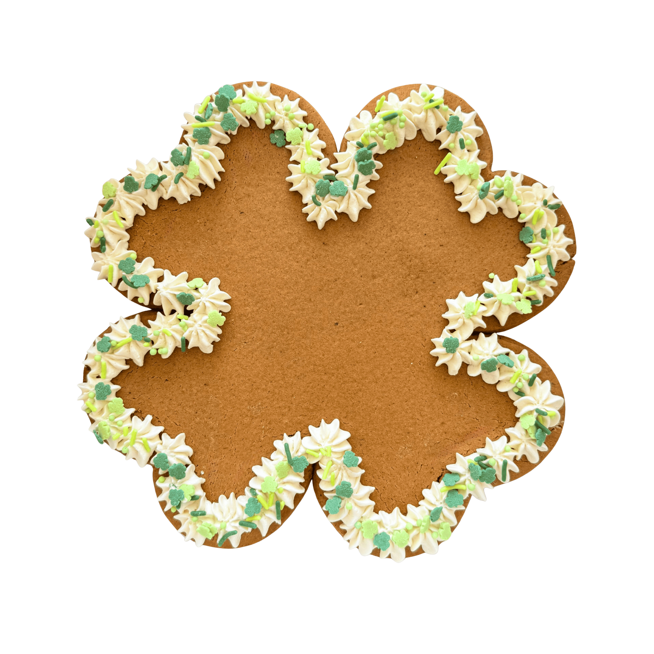 Jumbo Gingerbread Shamrock