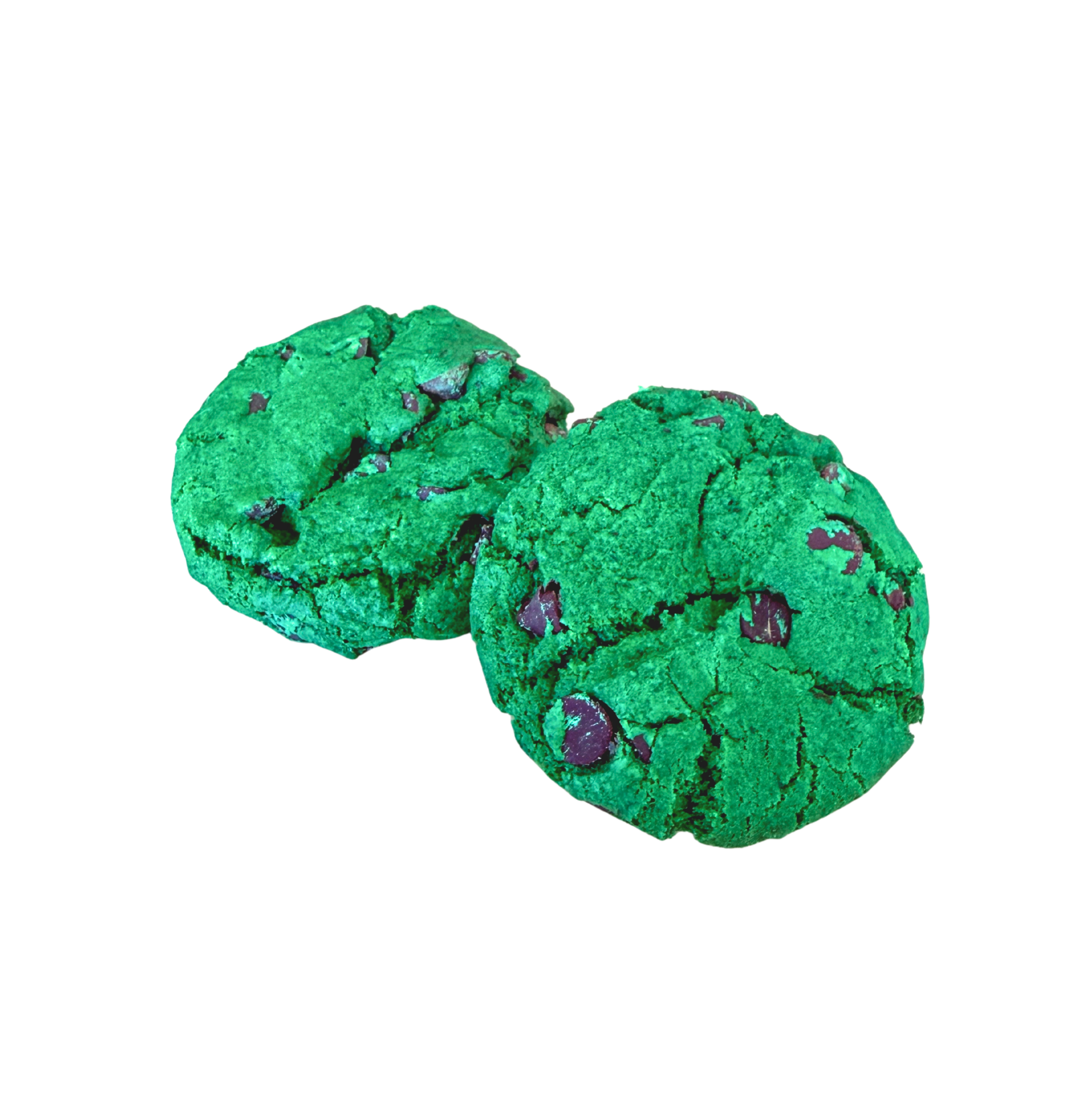 (GF) Mint Chocolate Chip Cookies