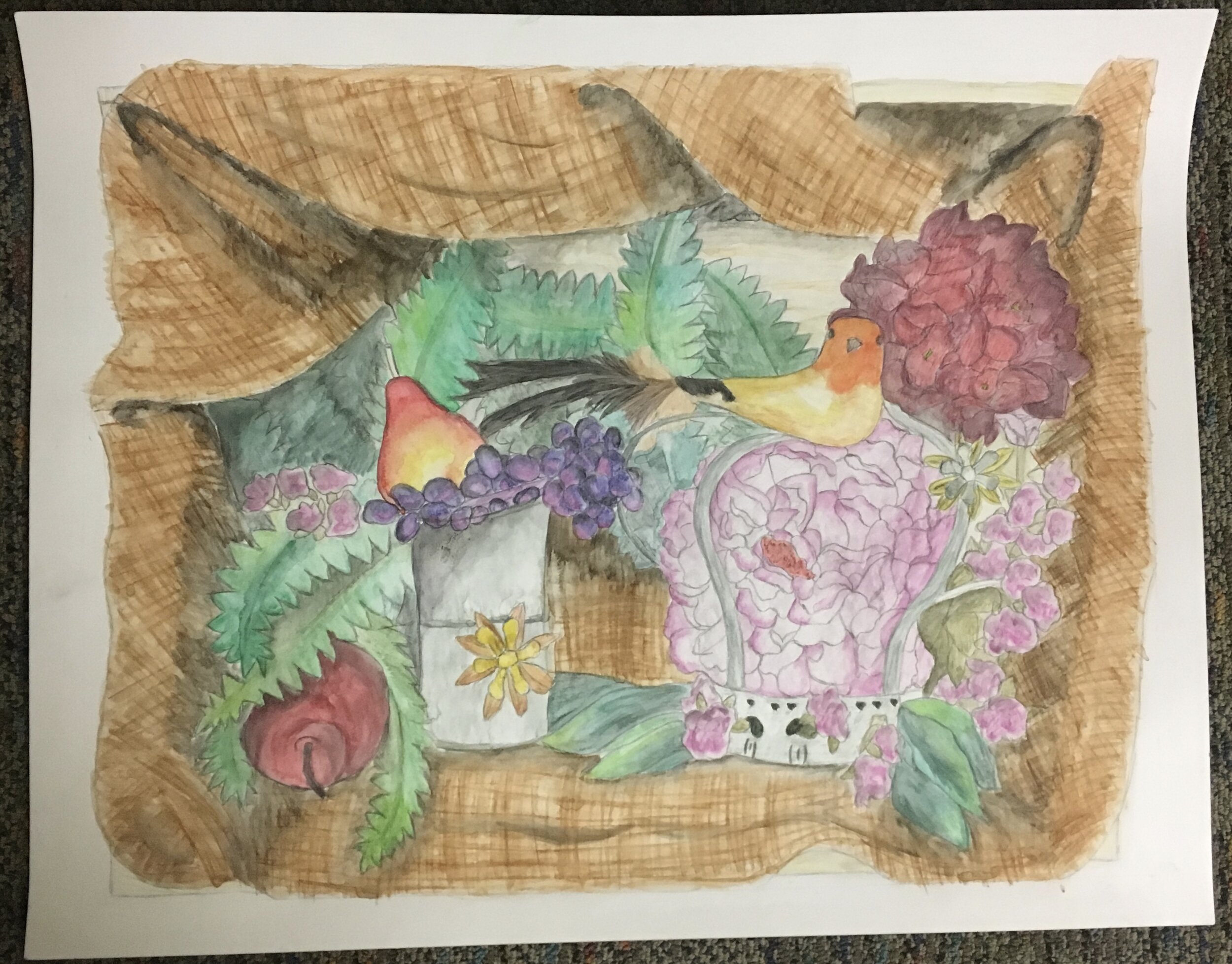 Still Life - Watercolor Pencils