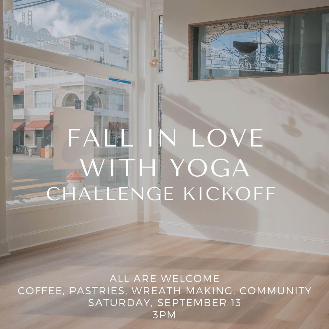 FALL in Love with Yoga Challenge Kickoff with Arise Community