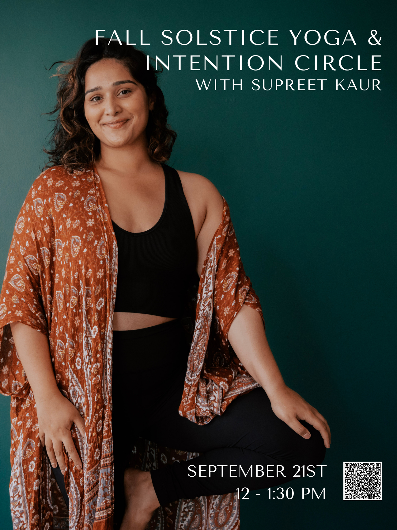 Fall Solstice Yoga & Intention Circle with Supreet Kaur